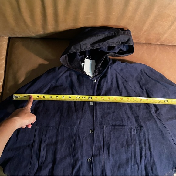 NWT Marni cape top jacket poncho Italy luxe designer cotton linen - Picture 12 of 15